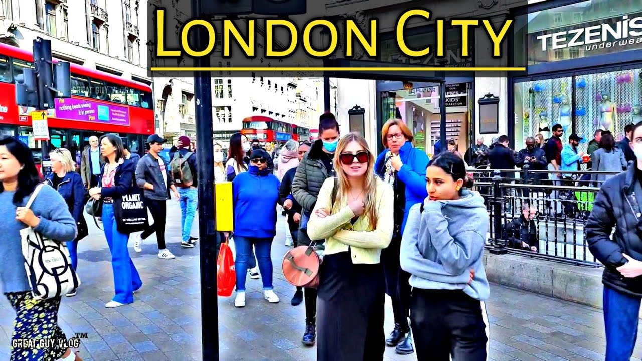🇬🇧London City Walk 2022||London Walking tour||Great Guy Vlog