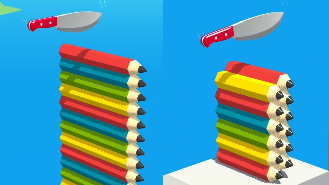 Slice It All Game! Very Satisfying and Relaxing ASMR Slicing Video