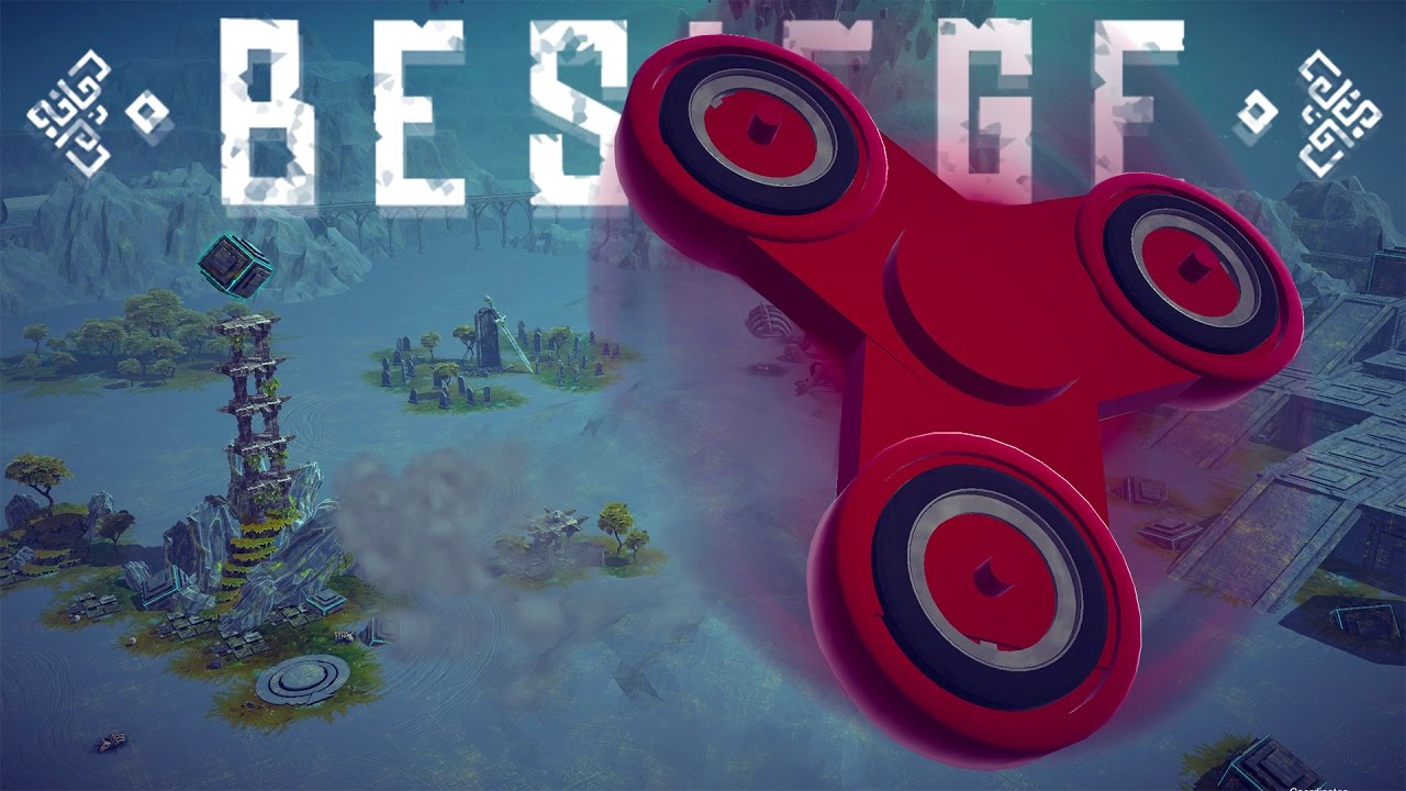 Besiege Best Creations - Deadly Flying Fidget Spinner, Fidget Spinner Tank & More - Besiege Gameplay