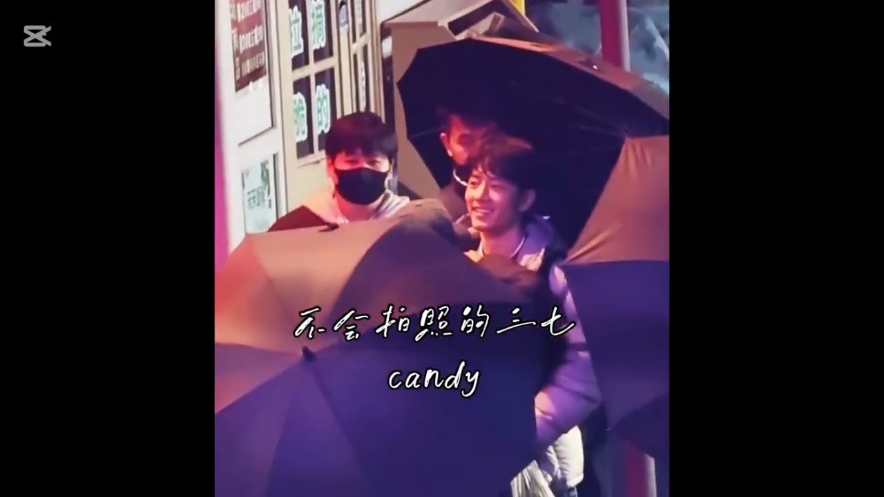 ❤️СяоЧжань демонстрирует свою поддержку Ибо... в его нынешних съемках 💚# chhomsoben 