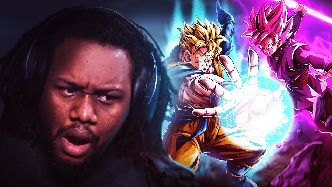 THIS LOWKEY COULD BE CANON! Goku Black (Super Saiyan Rose) vs Future Gohan (Super Saiyan 3) REACTION