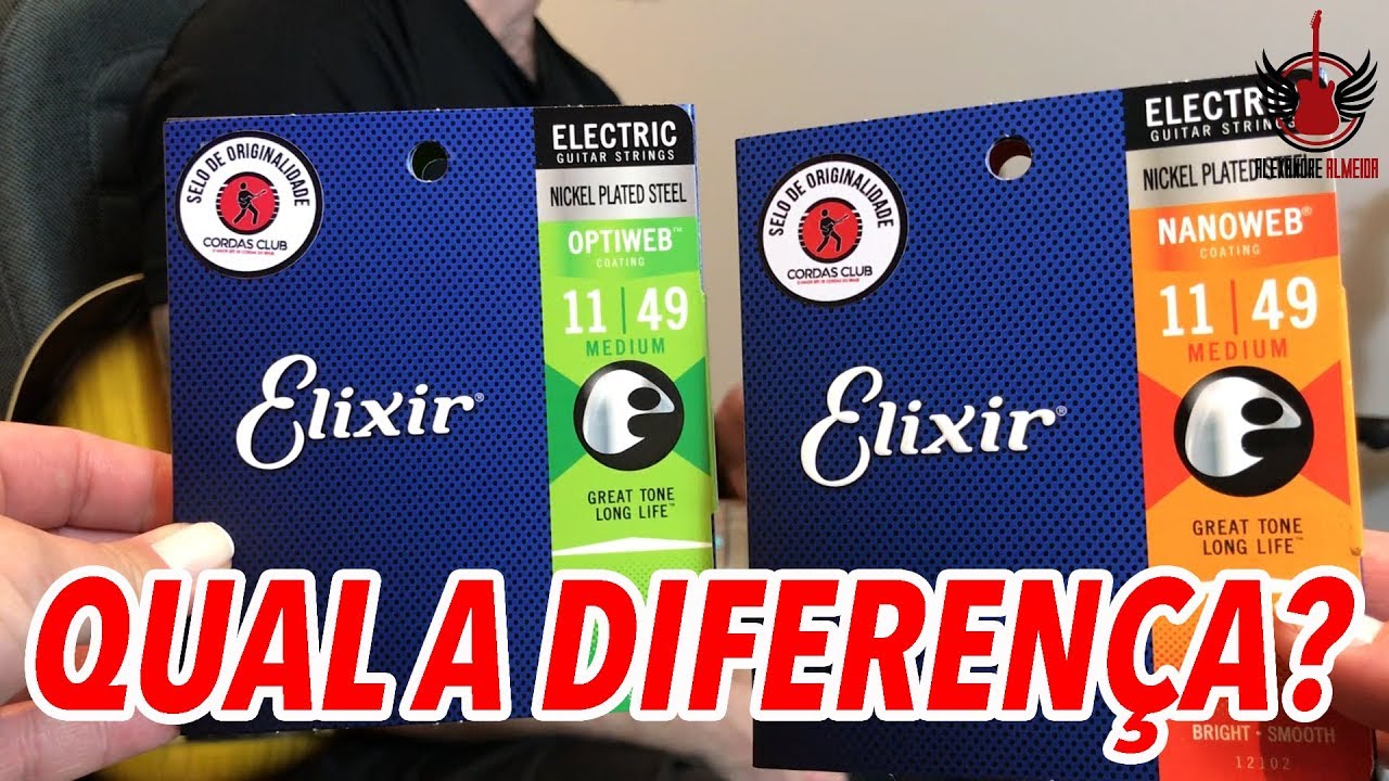 Elixir Nanoweb e Optiweb - Diferença