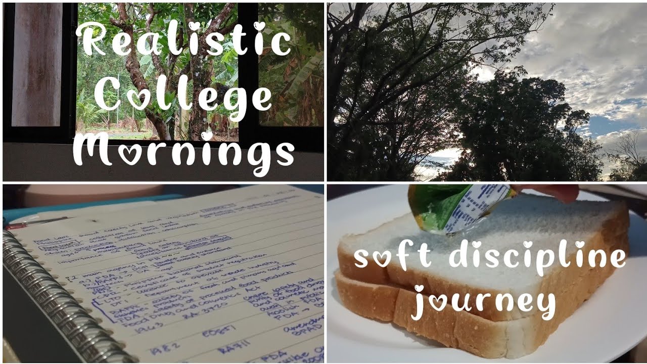 A Realistic Morning in my Life as a College Student | Soft Discipline era | Becoming my ideal self 