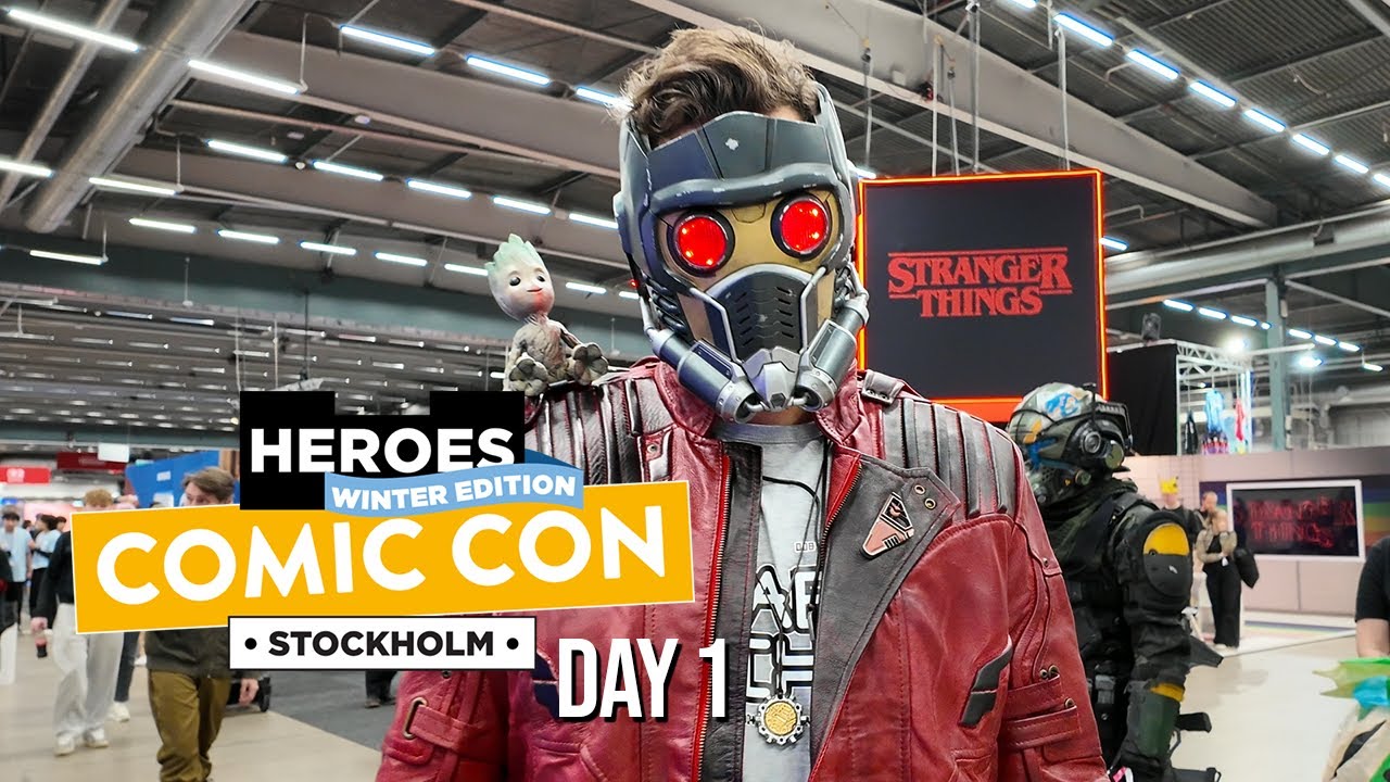 EVERYTHING at Comic Con Stockholm 2025 | Day 1 - Friday