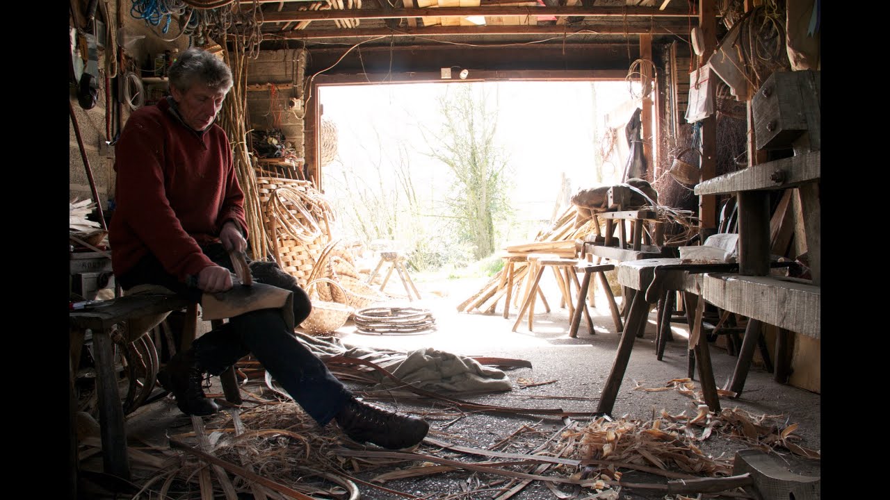 Oak Swill Basket Weaving