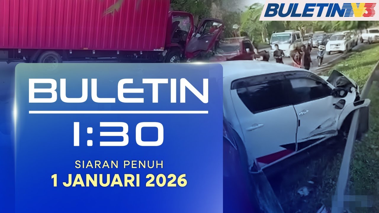 Pasangan Tunang Maut Nahas Motosikal Dirempuh Lori | Buletin 1.30, 1 Januari 2026