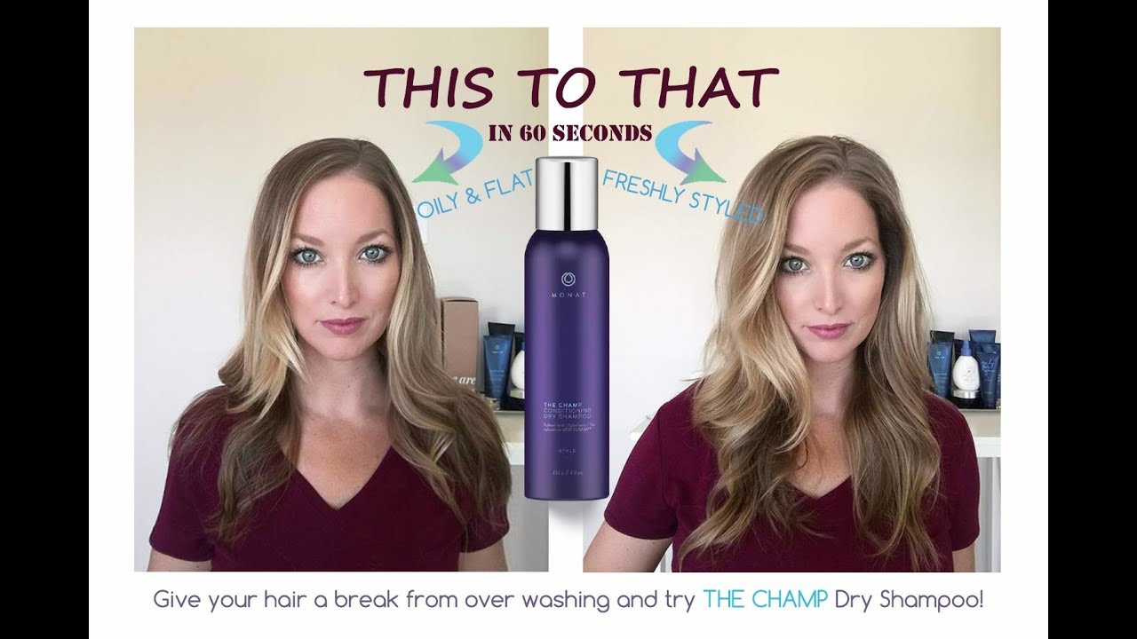 Monat Dry Shampoo | Great hair in 60 Seconds!