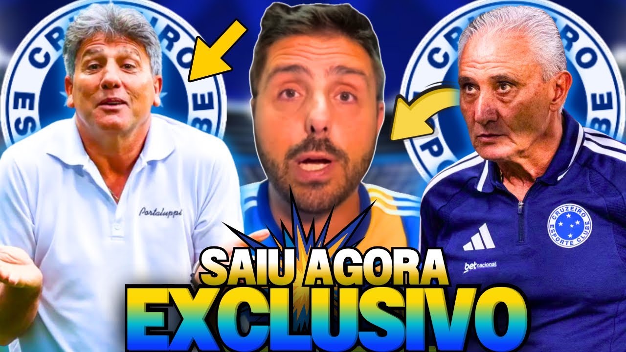🚨NICOLA TRAS PACOTAO DE NOTICIAS DO CRUZEIRO | TITE CORRE RISCO DE CAIR | RENATO GAUCHO UMA BOA? 