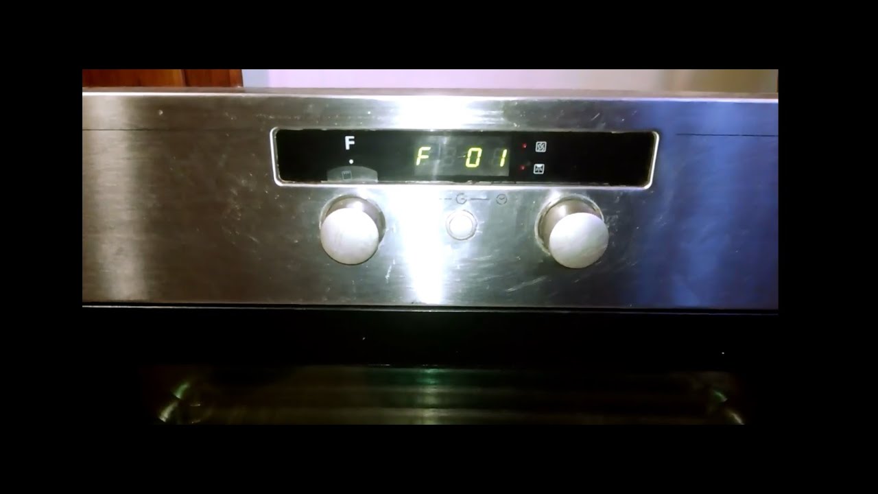 Ремонт духового шкафа. Ошибка F-01.  Whirpool FXTM6.  не работает нижний тэн
