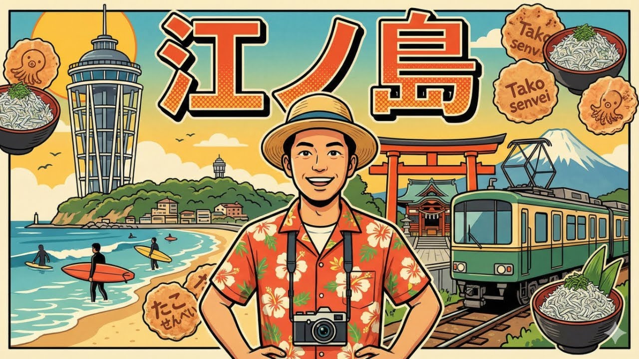 [JPN] 🇯🇵 Enoshima Walk & Shirasu Garlic Claypot Fried Rice (Nov 9, 2025) Ep.144