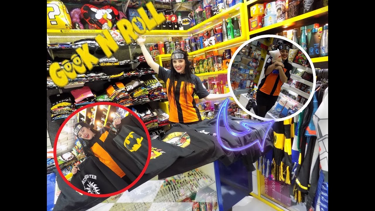 Apresento, Geek N' Roll, (LOJA DE ARTIGOS  NERDS, GEEKS E OTAKUS)!!