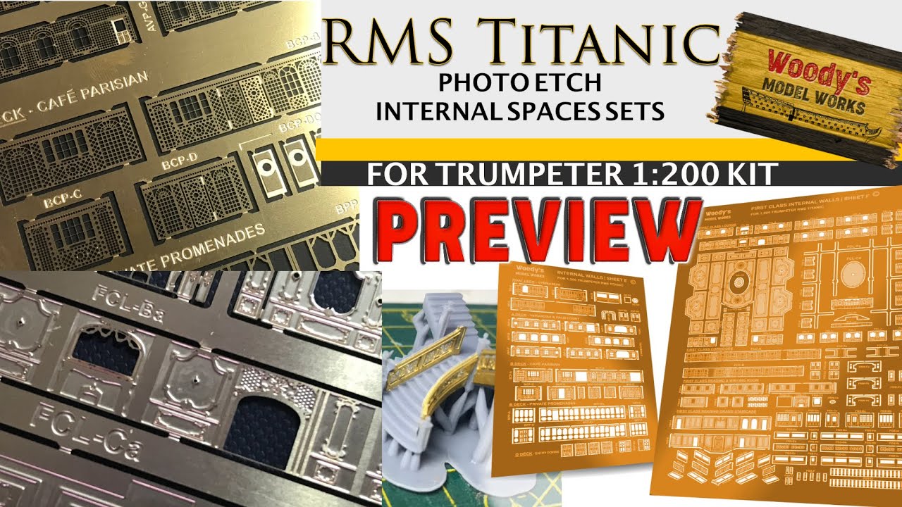 Woodys Model Works Internal Detail sets preview