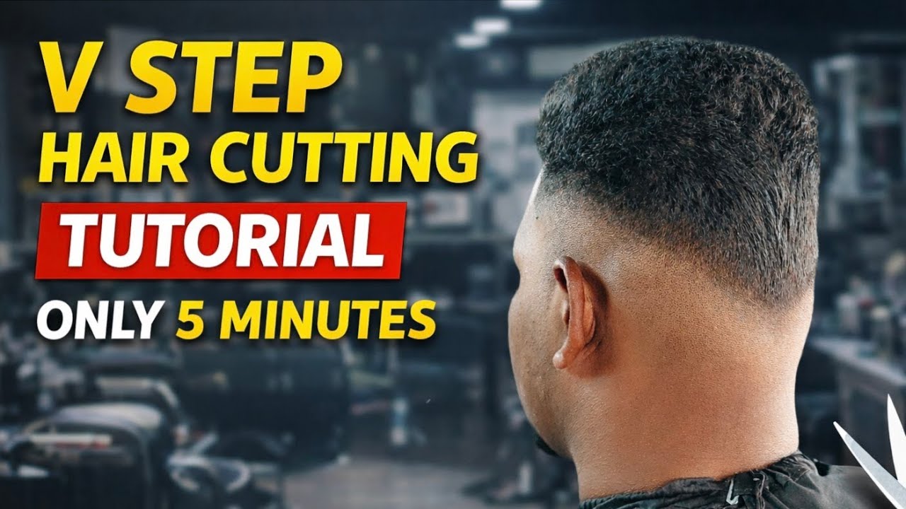 How to haircut | Perfect V-Shape Haircut for Boys 2026 ✂️ Step-by-Step Tutorial | JS Salon 11 