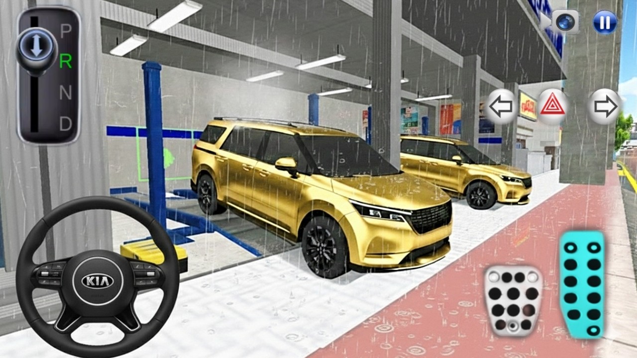 New Kia Carnival SUV: First Look at the Auto Repair Shop-3D Driving class 2026-Android Gameplay