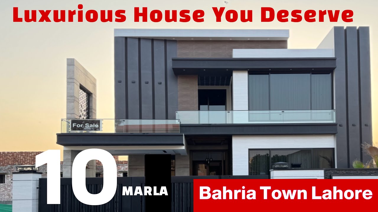 10 Marla Luxurious House You Deserve for sale in Bahria Town Lahore