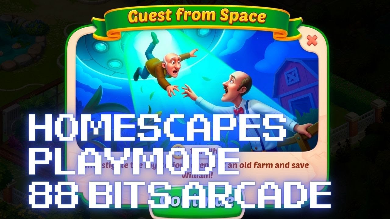 🛋️ Homescapes 🛋️ Playmode: Guest From Space ep.1