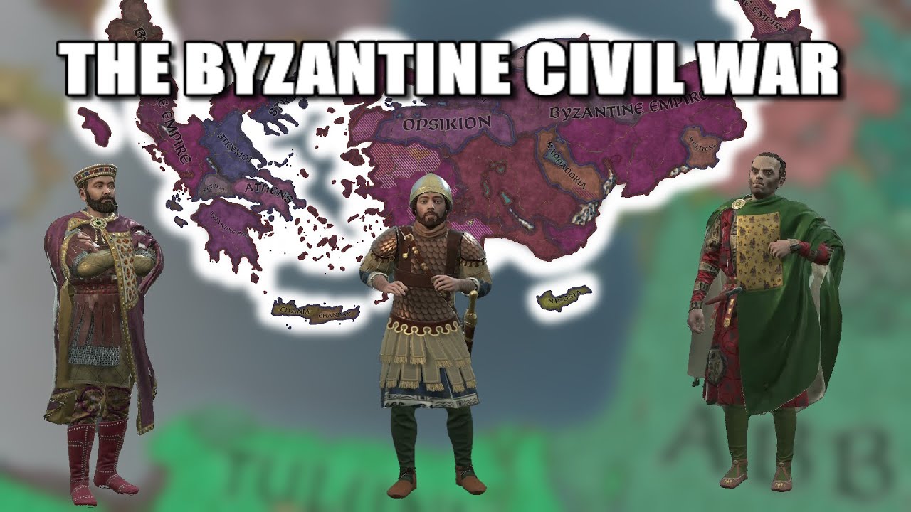 CK3 From The Road to Rome The Byzantine Civil War