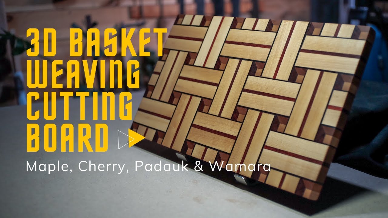 How to incorporate 3D pattern into basket weave CUTTING BOARD