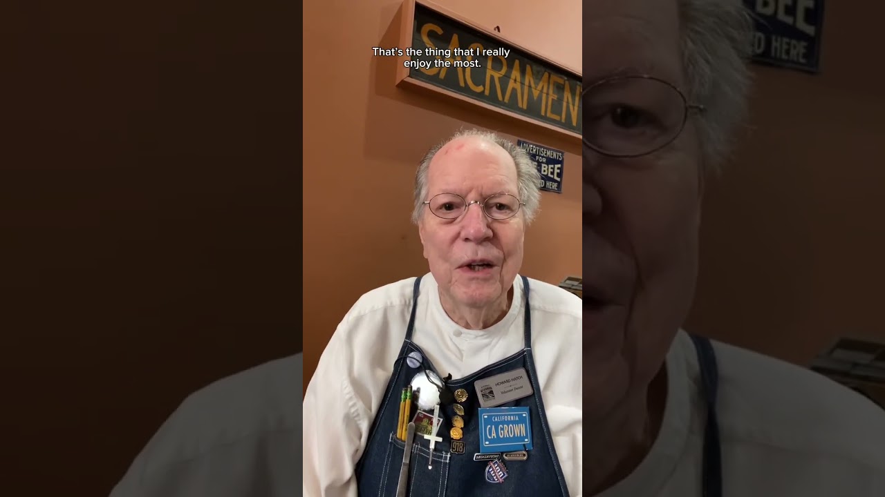 Some of our wonderful volunteers at the Sacramento History Museum for National Volunteer Week