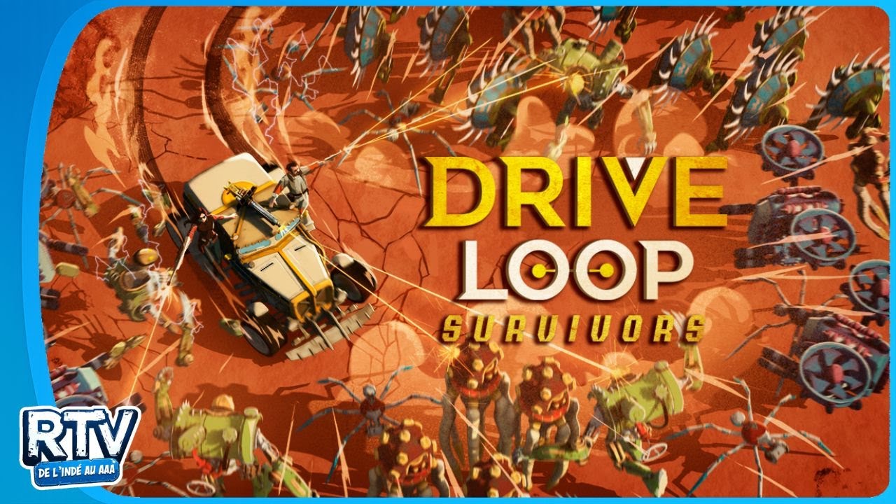 Driveloop Survivors – Un Vampire Survivors motorisé en monde post-apo