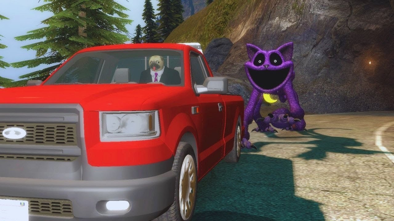CATNAP BENİ YAKALAMAYA ÇALIŞTI KORKTUM GARRY'S MOD