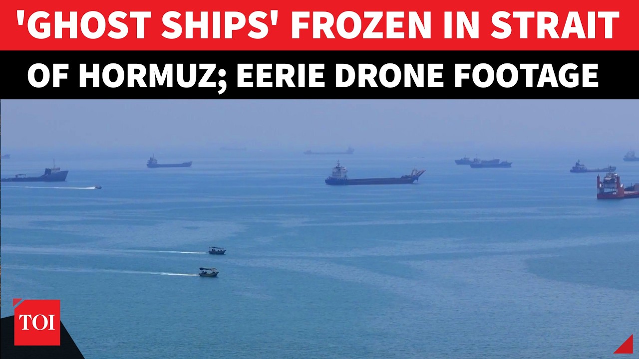 &lsquo;NO ONE MOVES....&rsquo;: Tehran's Terrifying Hormuz Power Play Captured On Chilling Drone Visuals
