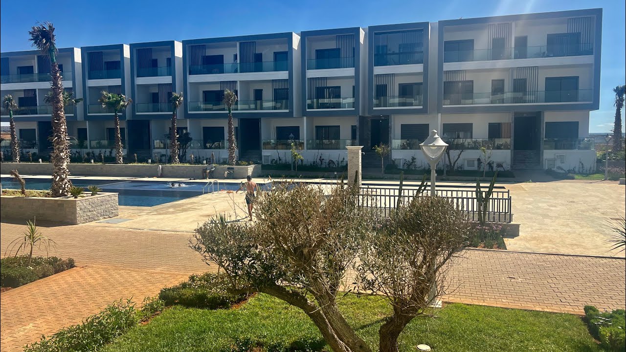 Pied dans l’eau 🏖️ el mansouria 🌴 Mohammedia 🏝️ residence Magic house 🌆 #house