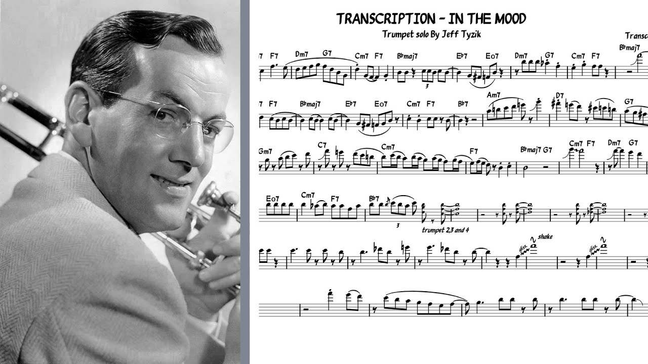 Transcription - Glenn Miller: In the mood (Trumpet solo)