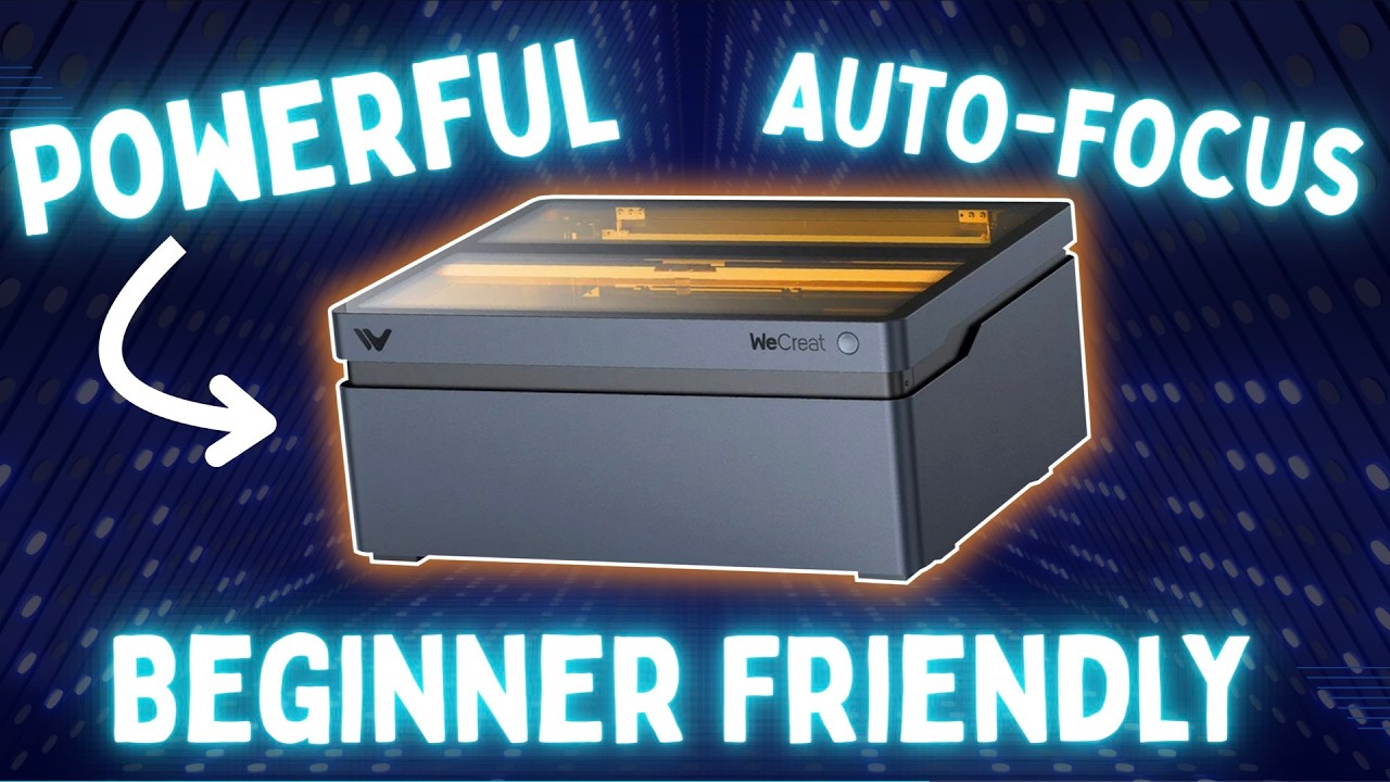 WeCreat Vision 40W LASER Engraver: POWERFUL All-in-One Diode Machine for EVERYBODY!