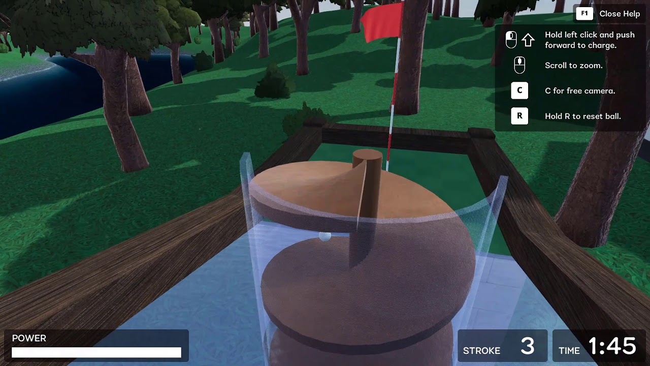 Golf Around! Gameplay (PC Game)