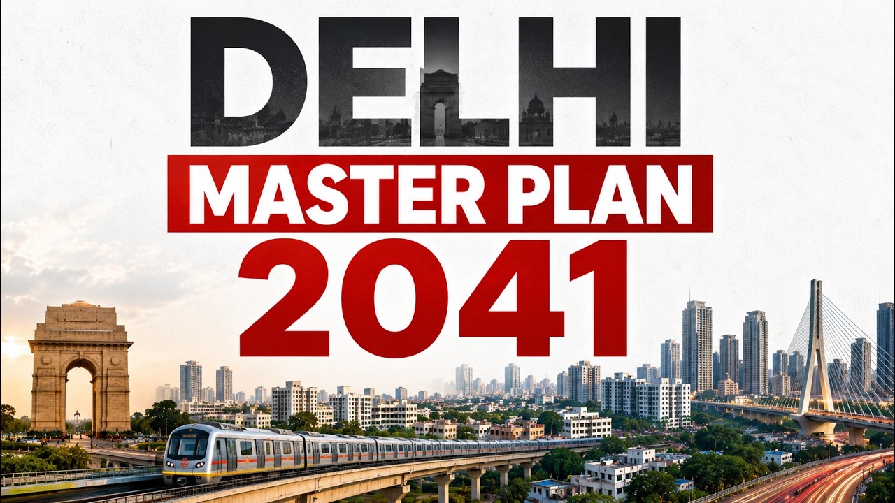 Master Plan Delhi 2041 Kya Hai? Land Pooling, TOD & Circle Rate Explained