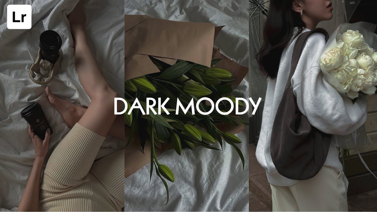 Dark Moody Preset | Aesthetic Lightroom Preset Free DNG | Lightroom editing tutorial aesthetic