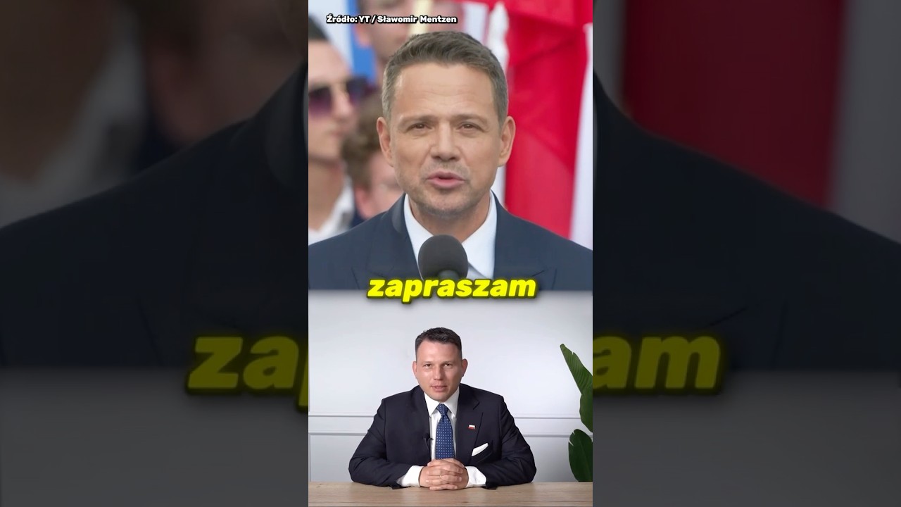Rafał Trzaskowski: Um&oacute;wieni! @sławomirmentzen #shorts #trzaskowski2025 #mentzen