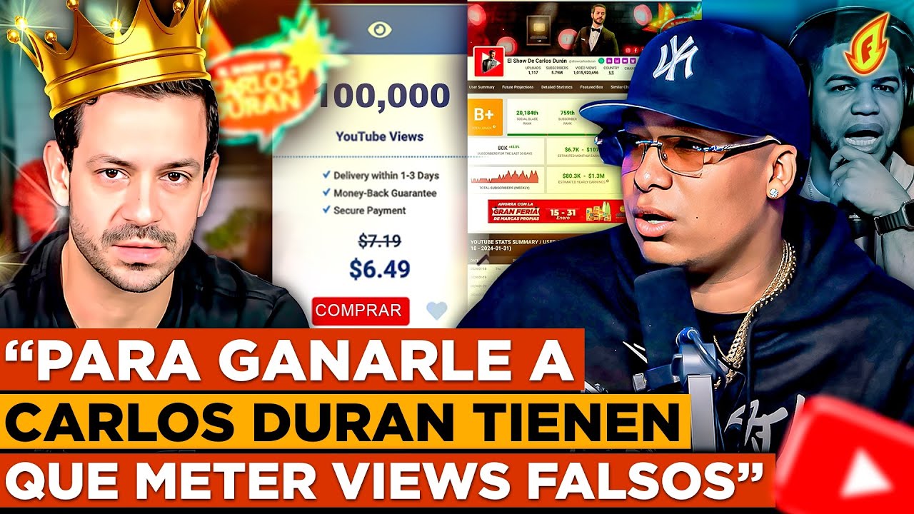 CAPRICORNIO TV SIN PELOS EN LA LENGUA “PARA GANARLE A CARLOS DURAN TENDRÁN QUE COMPRAR VIEWS FALSO”