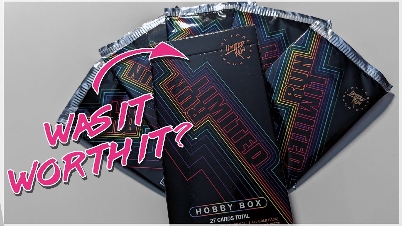 Limited Run Games (LRG) Trading Cards Hobby Box Opening Unboxing