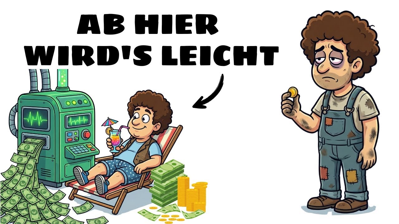 Die 3 Phasen der FINANZIELLEN FREIHEIT: Von 100k bis zur ersten Million! | Passives Einkommen