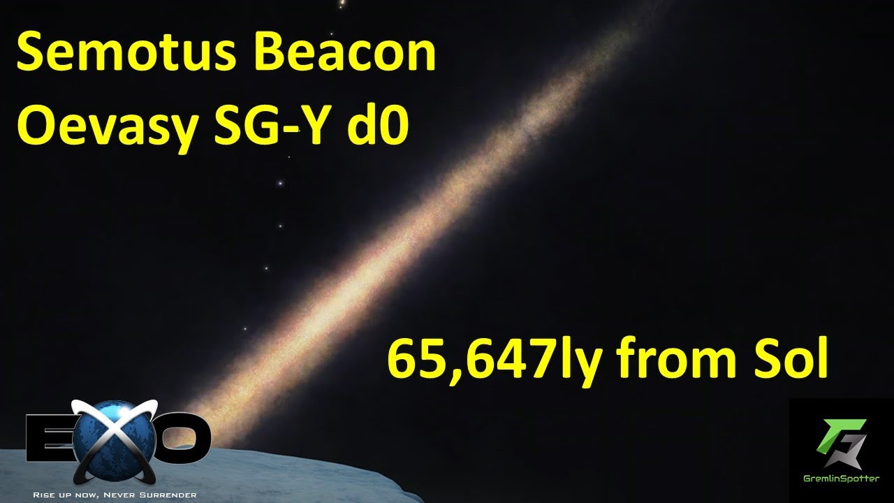 Elite Dangerous - Semotus Beacon in an Exploration Imperial Cutter