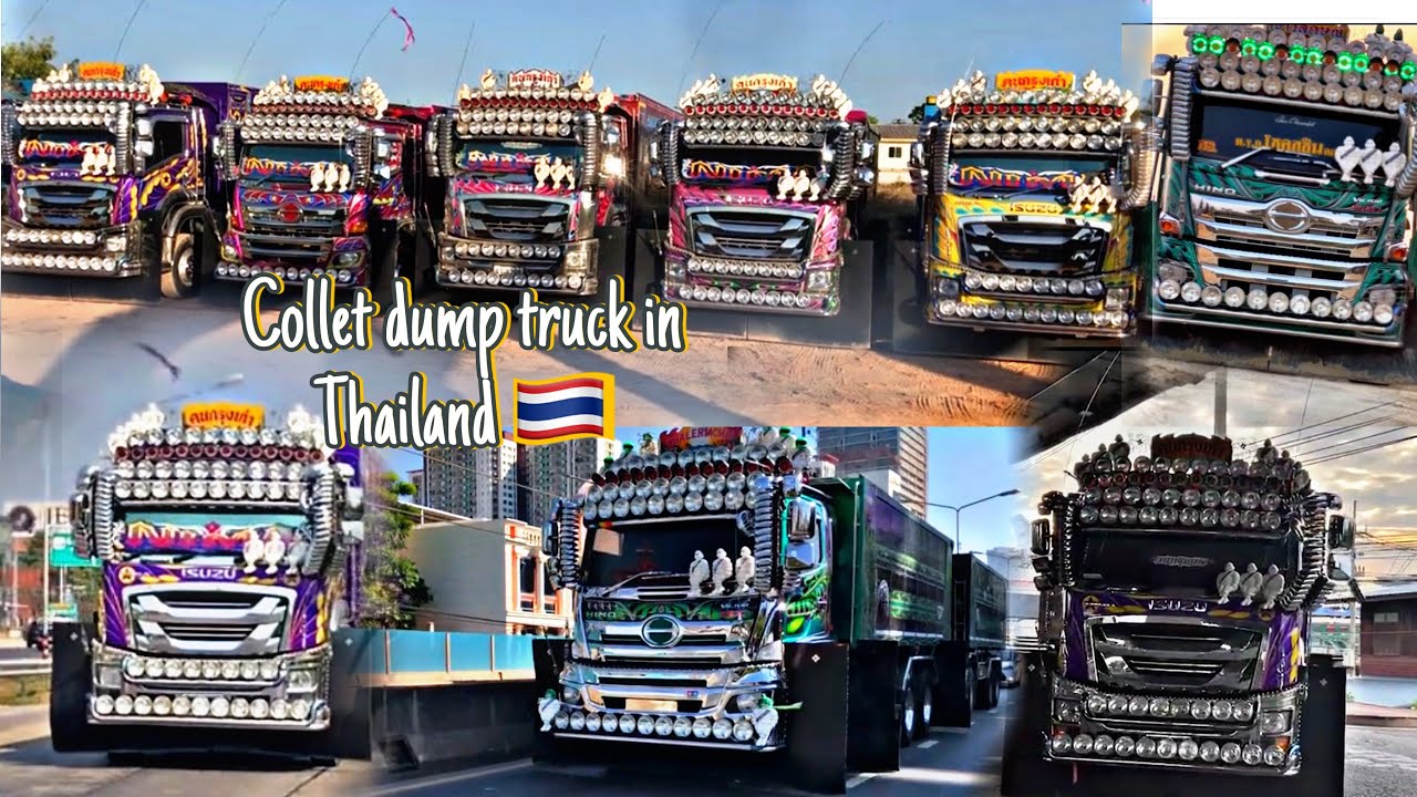 #Ep03 #collect#dump-truck #in Thailand 🇹🇭📸🔰🚚🤑#automobile #isuzu#hino#nissan #fuso#hyundai#hino#2025 