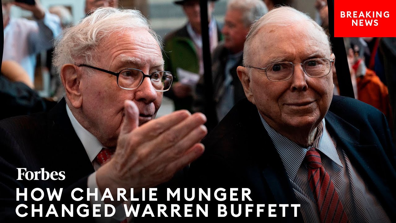 How Charlie Munger Changed Warren Buffett