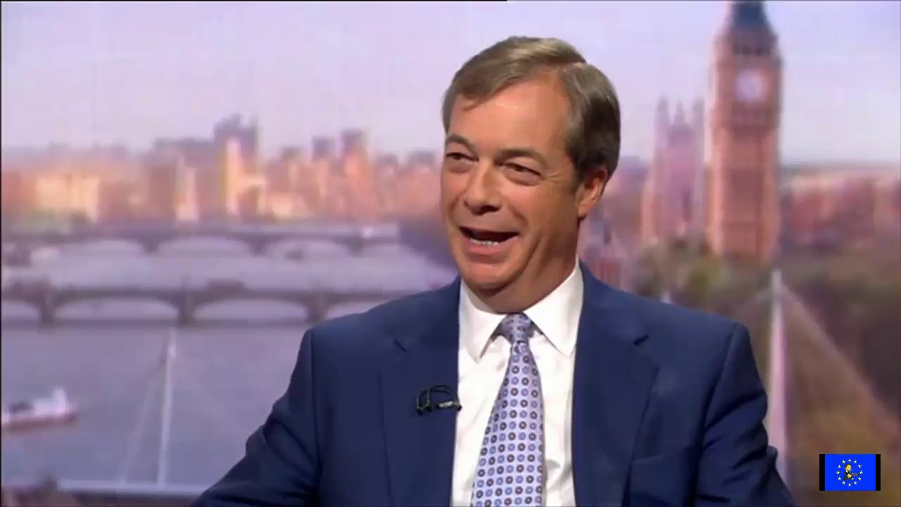 Brexit Party: Nigel Farage rattled by questions about things he has said and done