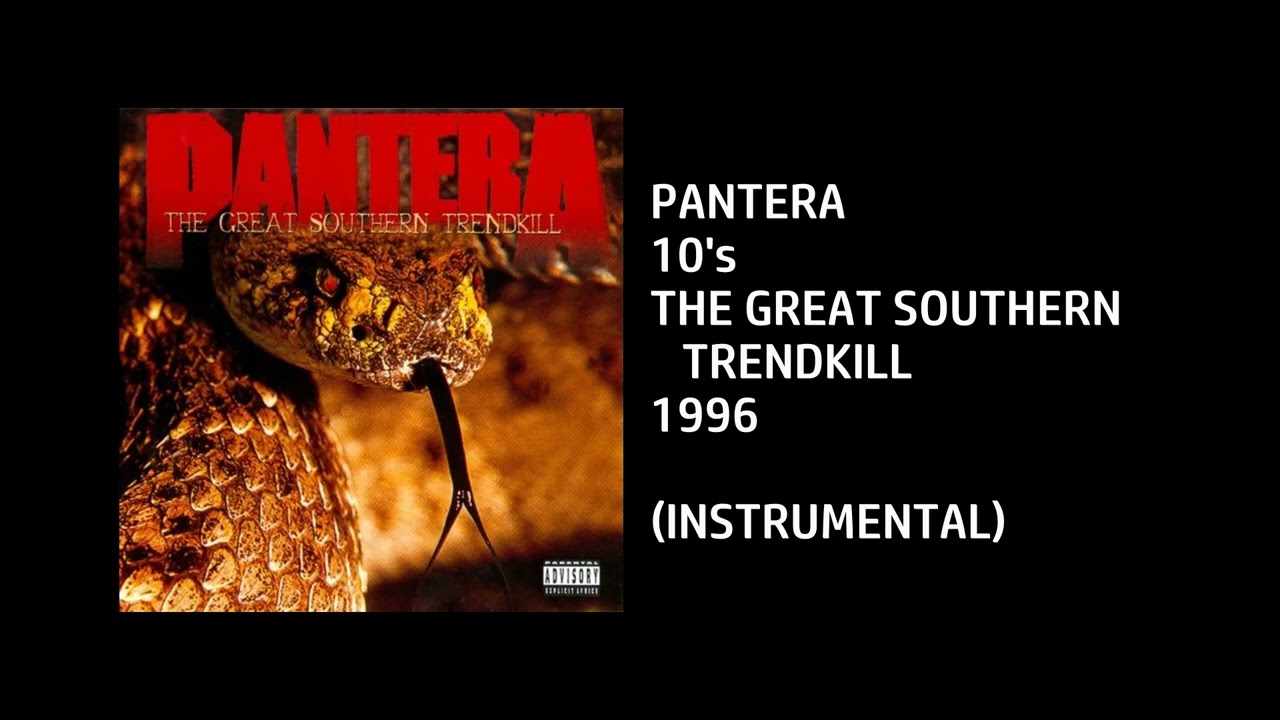 Pantera - 10's [Custom Instrumental]