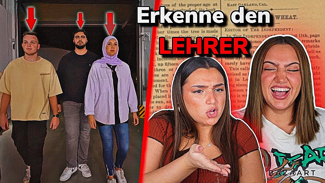 Erkenne den Lehrer 📚 (Deutschlehrer die kein deutsch können)