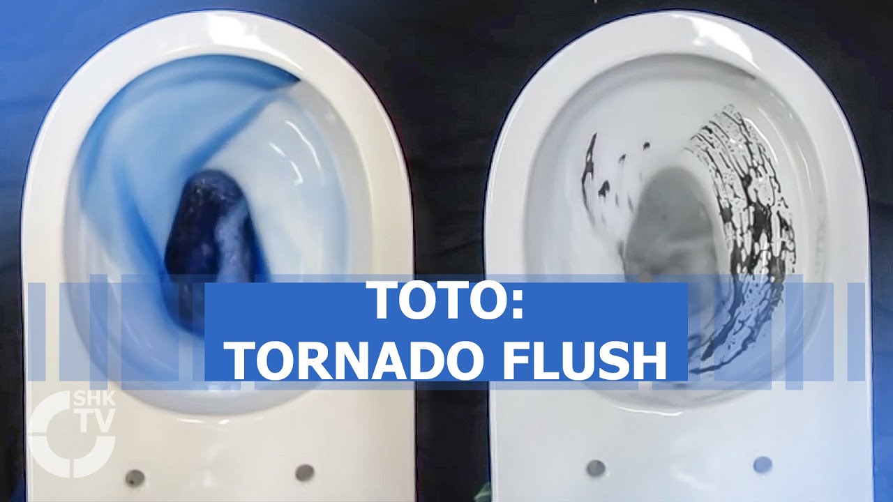TOTO: WC-Spülung Tornado Flush | SHK-TV