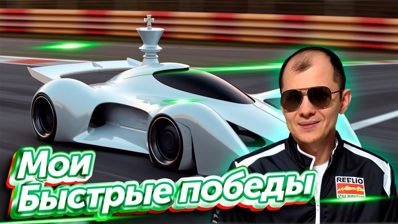Мои быстрые победы №11. Ферзевый гамбит. Защита Рагозина. Шахматы. Решетников Алексей.