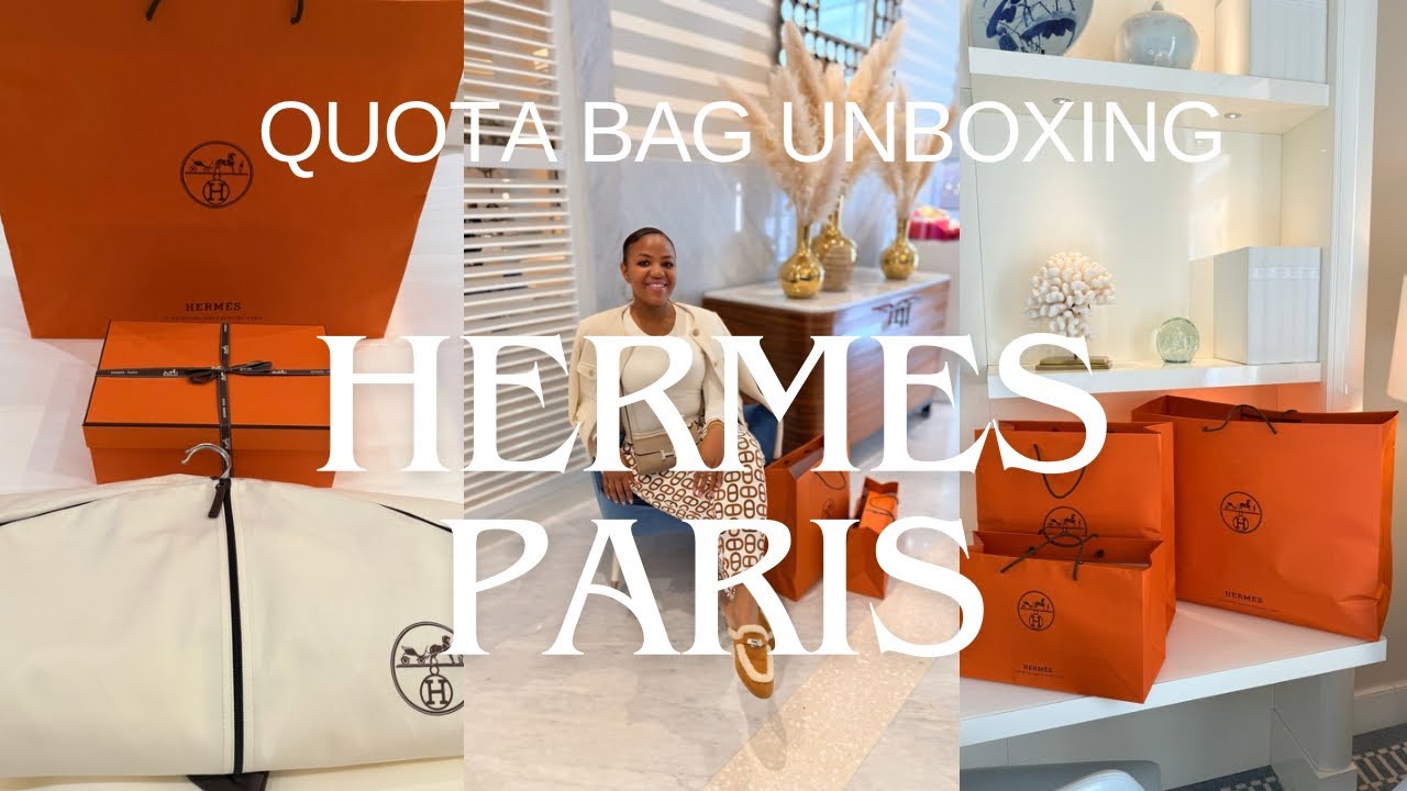 MY HERMES PARIS LEATHER APPOINTMENT: I SCORED A QUOTA BAG|| HERMES HAUL