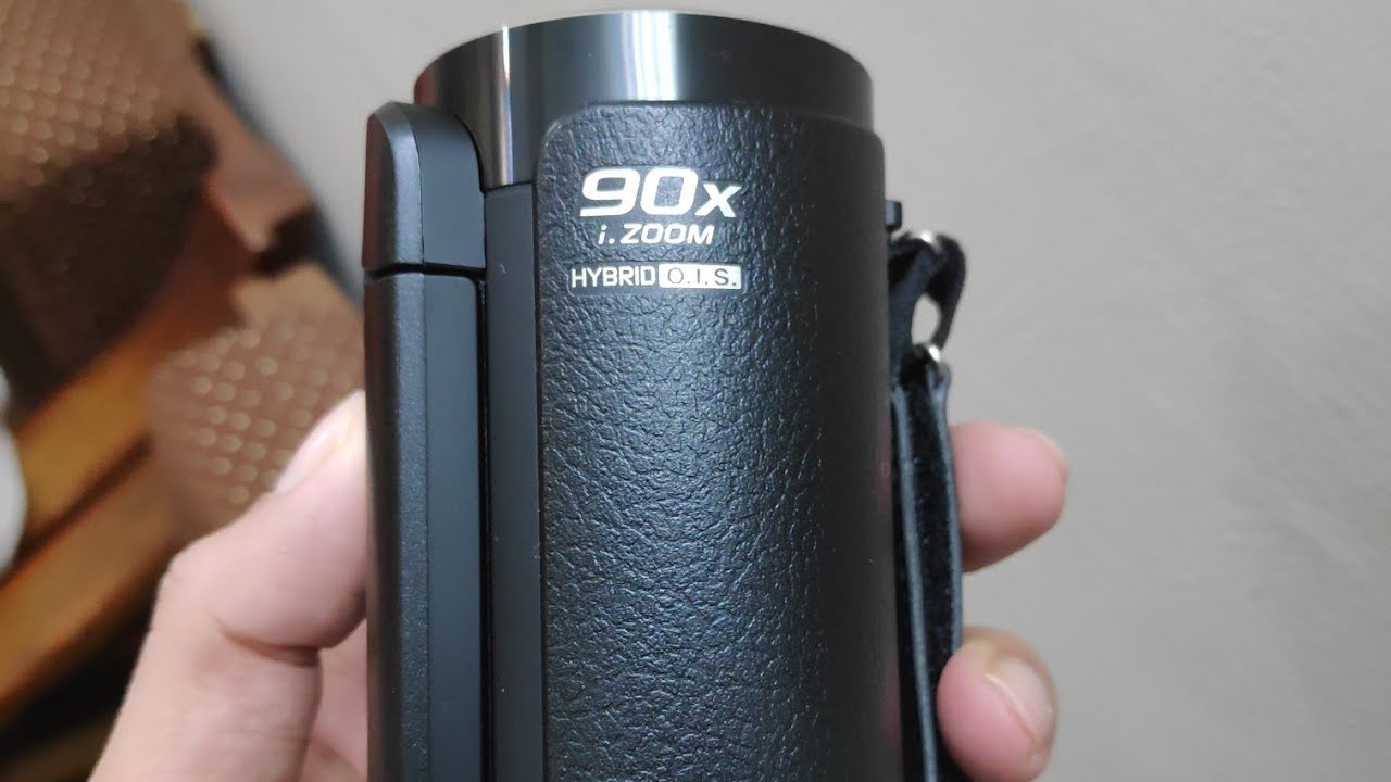 Panasonic v385 Camcorder | Unboxing , video sample ✓