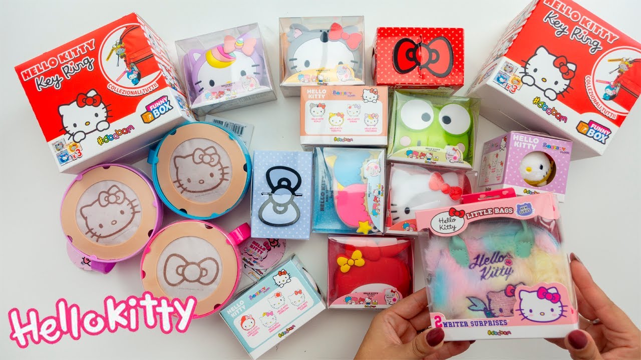 TUTTI i prodotti di HELLO KITTY che HO TROVATO IN EDICOLA!