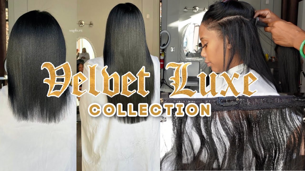 Getting my NEW Clip-Ins Installed | Velvet Luxe Collection | Snob Life Hair | Iamminglee