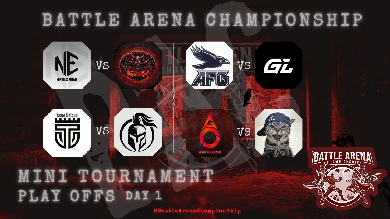 Battle Arena Championship Mini Tournament Ss3 Day - 1 Matchs