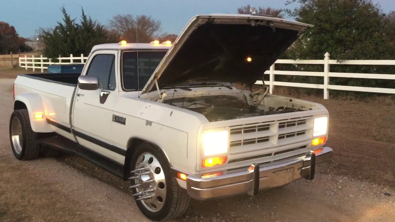 1989 Dodge Ram 350 LE Turbo Diesel 12v